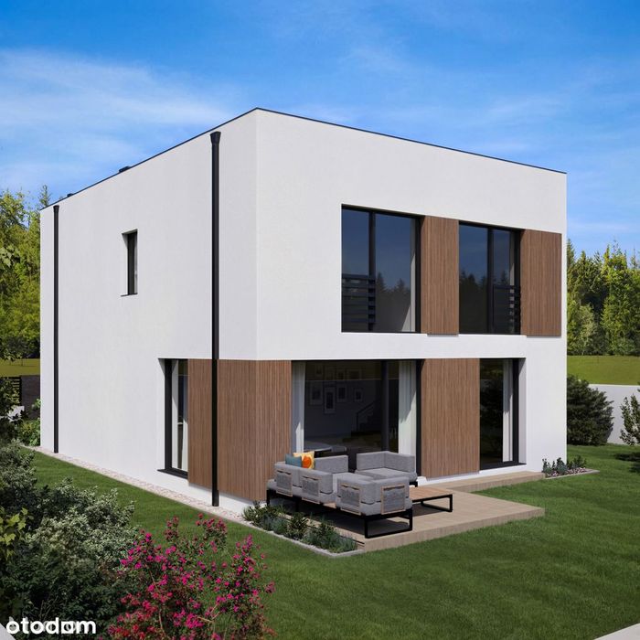 Nowoczesny piętrowy dom 150 m2 z ogrodem w dzielnicy Czułów Tychy