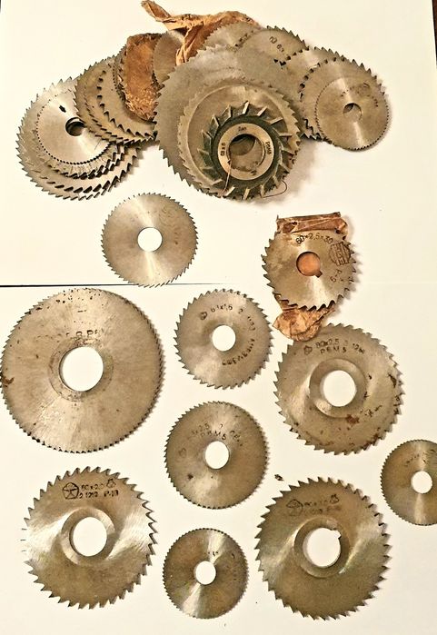 Фрезы дисковые разные