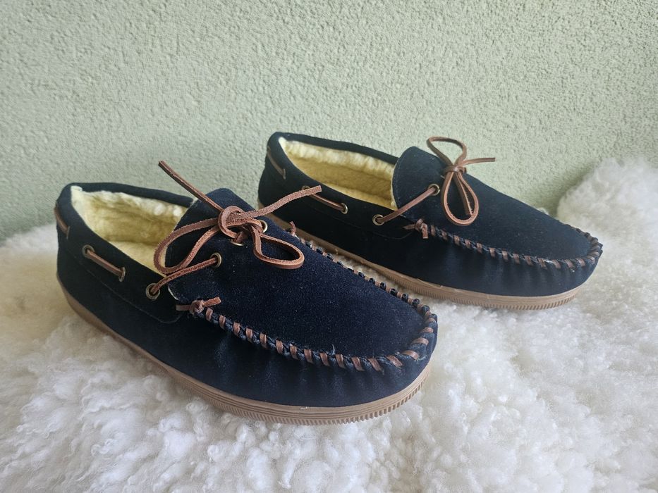 Mokasyny Meskie Ocieplane Nowe