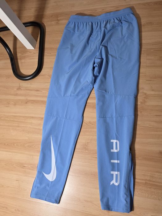 Męskie spodnie do biegania NIKE S niebieskie