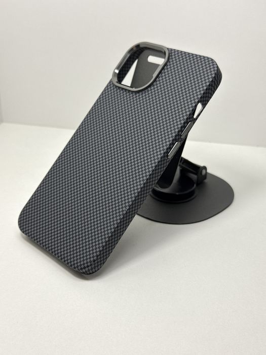 Чохол iphone 13/ 14 карбоновий з MagSafe. Чехол айфон 13/ 14 carbon