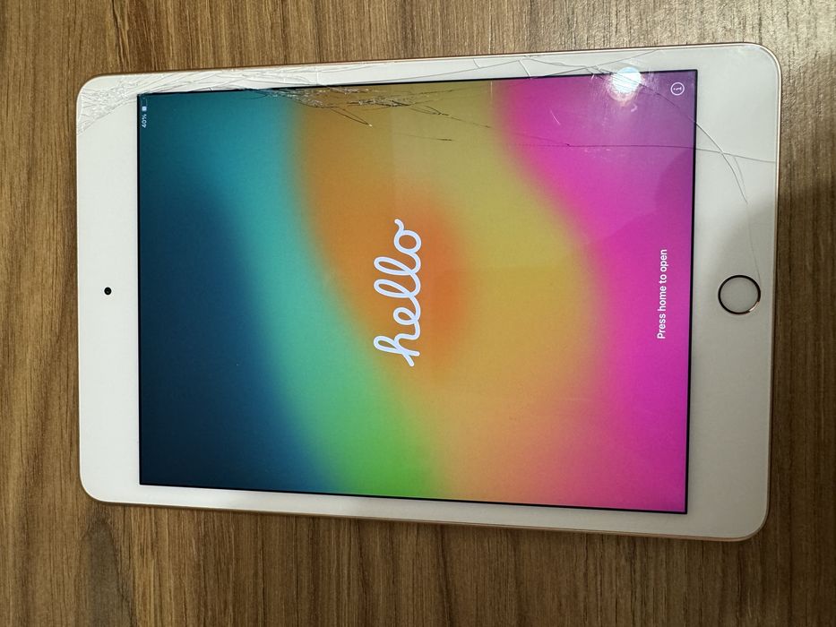 Ipad mini 2019 złoty