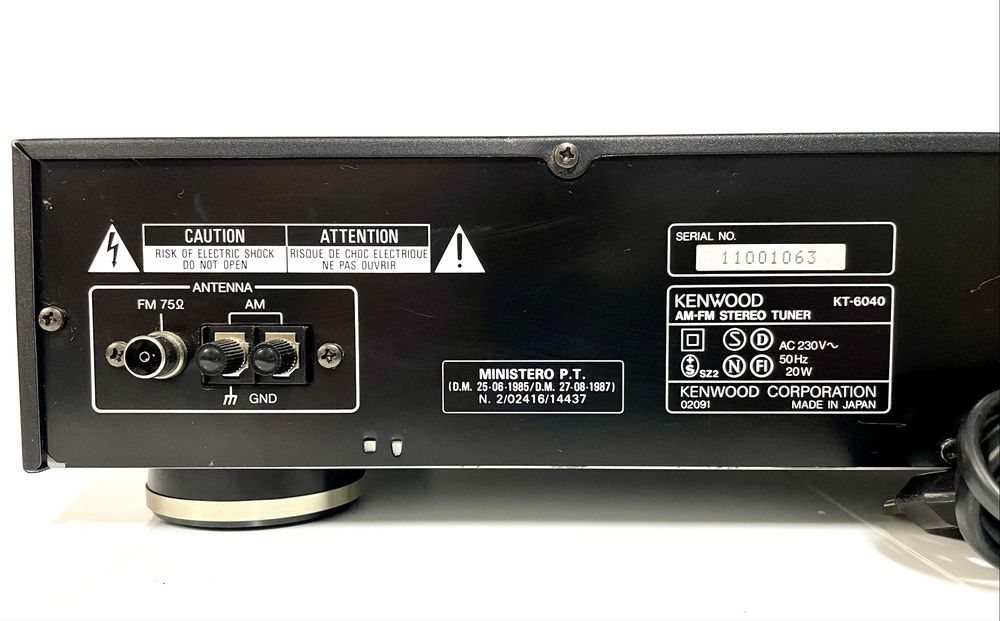 KENWOOD KT-6040 Radio AM-FM Stereo Tuner Siemianowice Śląskie • OLX.pl