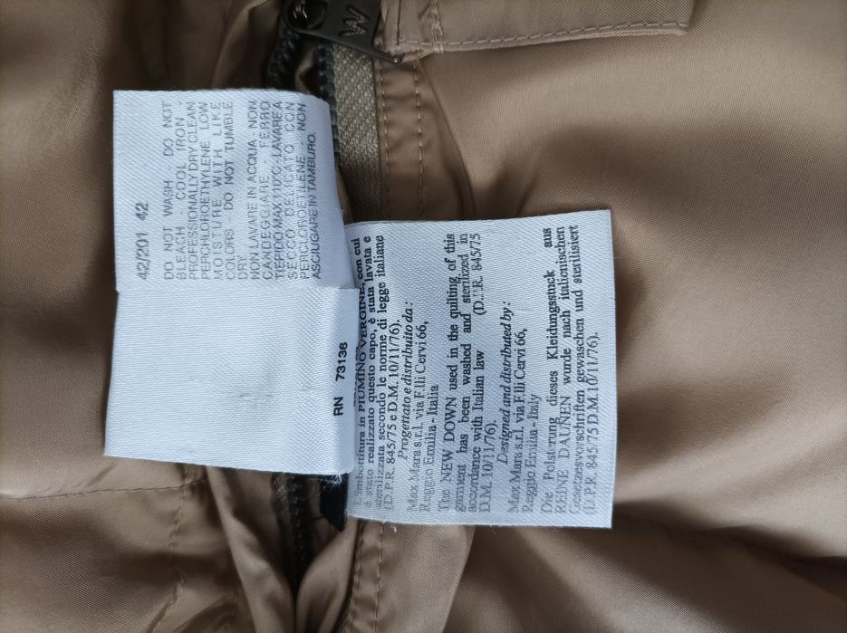 MaxMara Weekend kurtka puchowa, dwustronna