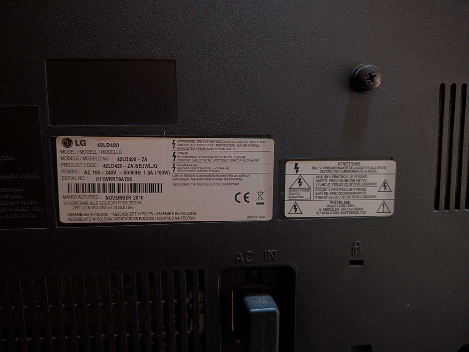 Televisão LG 42"