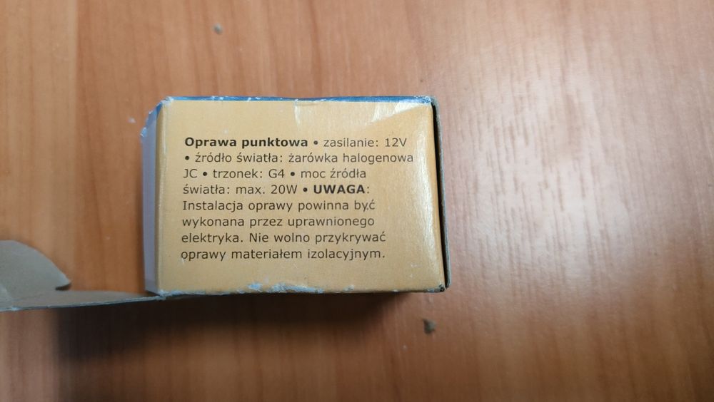 Oprawa lampki Apollo model J100 antyczny mosiądz z zasilaczamil