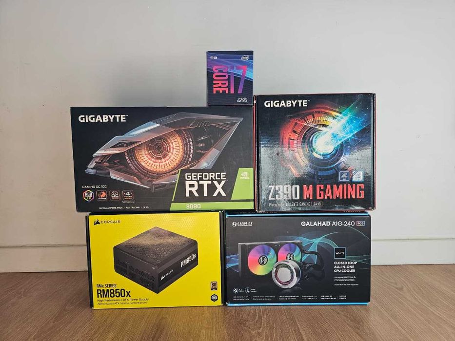 Gaming PC RTX 3080 | i7-9700 | 16GB RAM | SSD | RM850x Gold | Windows 11 Pro