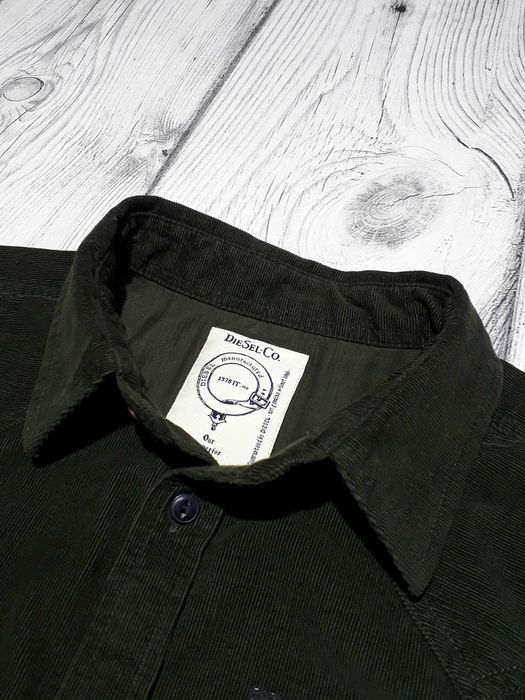 Вельветова сорочка DIESEL рубашка розмір М
