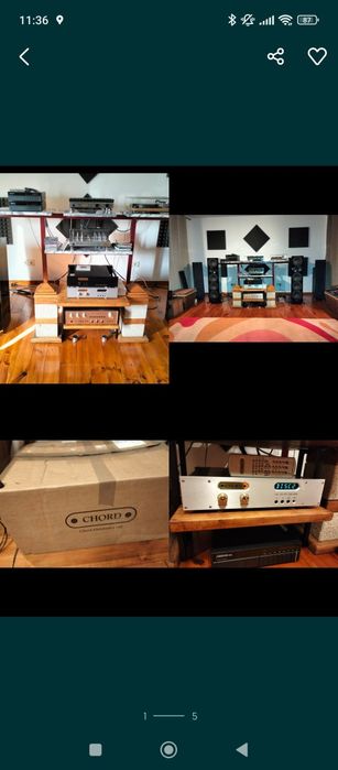 Pré amplificador Chord CPA2200 impecável....pvp4995€