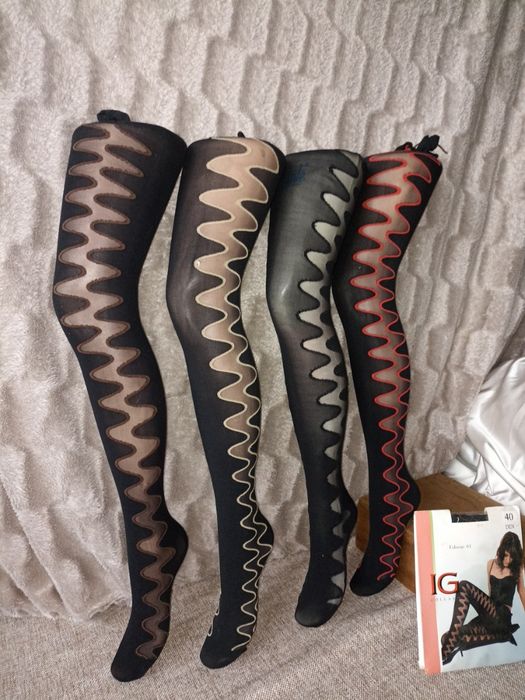 Капронові колготи Gatta, Польща, візерунок, різні, 50 den