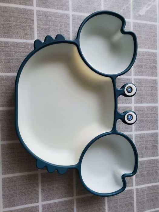 Дитяча силіконова тарілка . Детская силиконовая тарелка