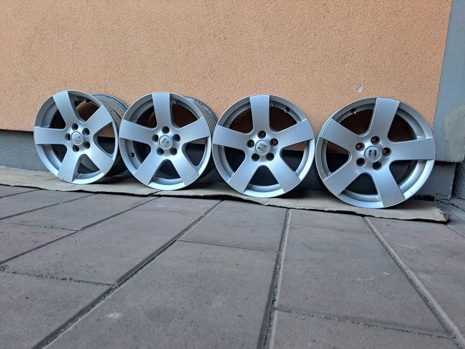 Alu Felgi Aluminiowe 5x100 15 Cali Seat Skoda Volkswagen