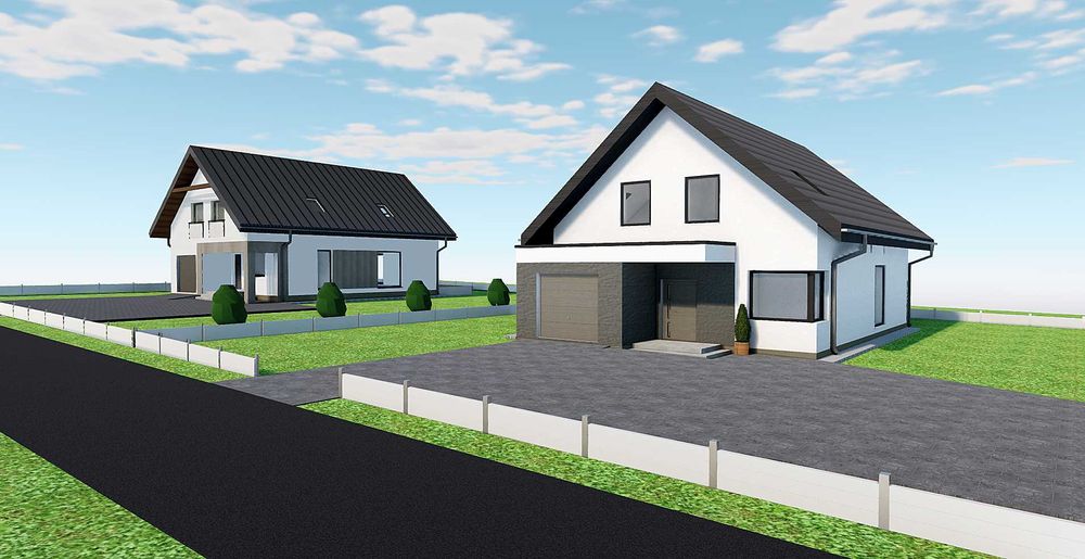 Projekty budowlane domów. Architekt. Konstrukcja.