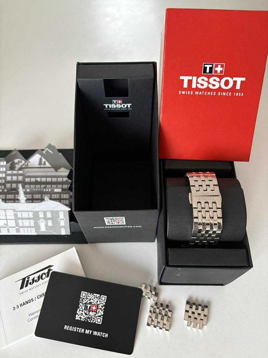 TISSOT T063610A w pełnym zestawie