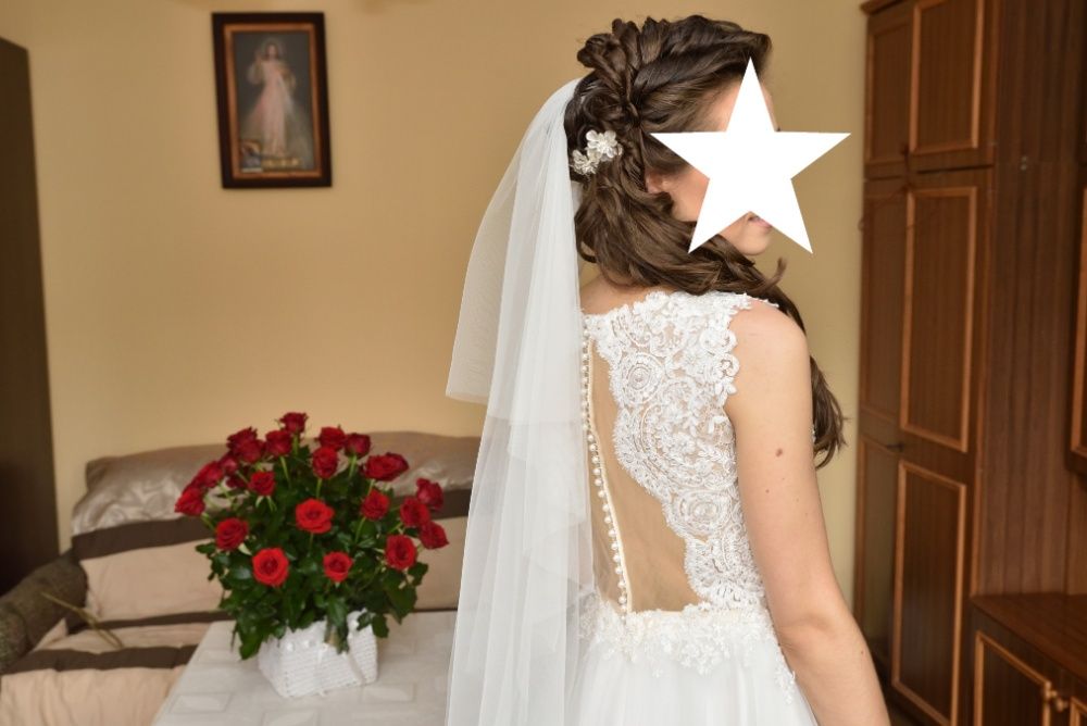 Suknia ślubna  rozmiar 36-38