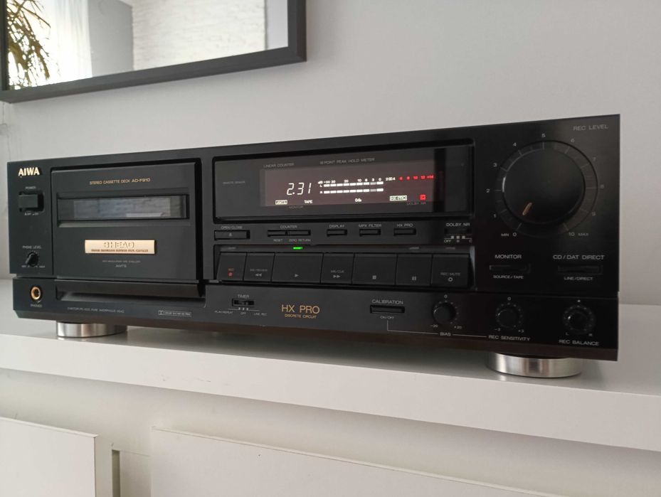 Magnetofon kasetowy deck Aiwa AD-F910