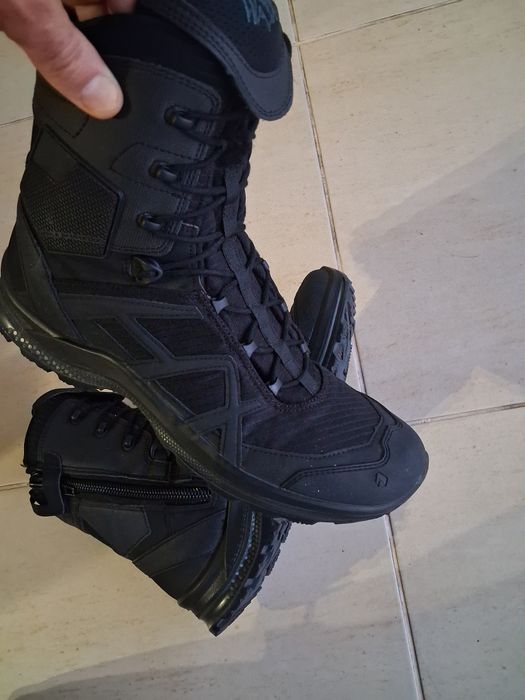 Botas militares Haix athletic 43 fecho