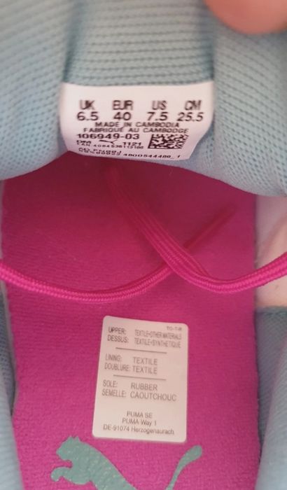 Puma sapatilhas Padel 40