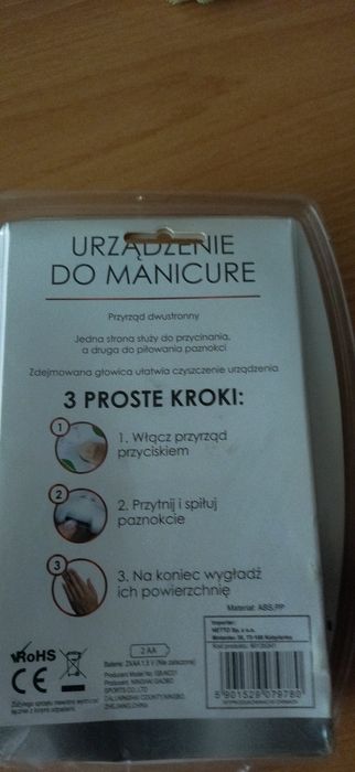 Przyrząd do manicure