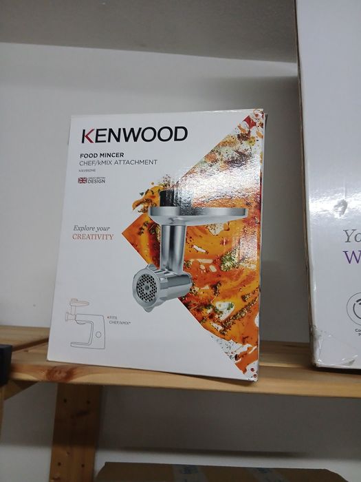 Triturador de carne kenwood aplicável a Robot de cozinha.
