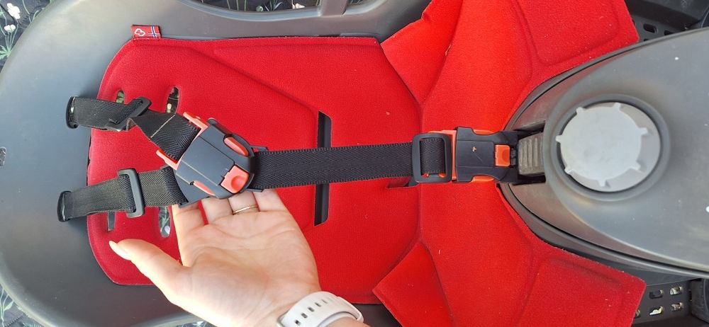 Fotelik dziecięcy na rower hamax