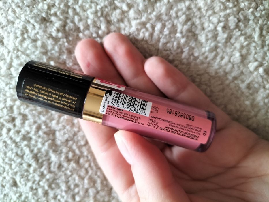 Eveline cosmetics róż w płynie 03