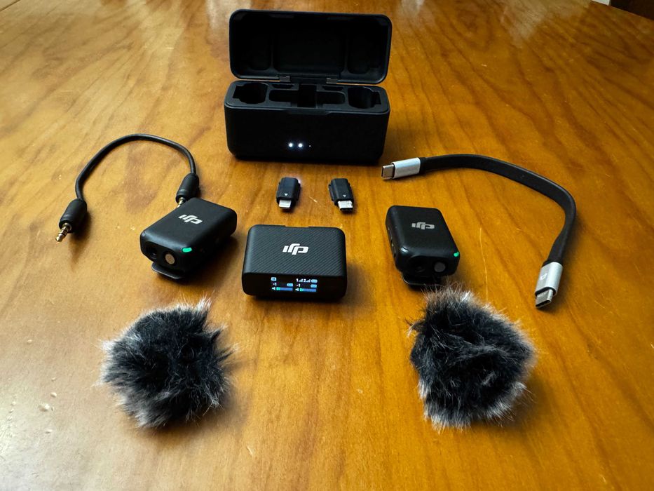 DJI Mic 1 (2 TX + 1 RX) - como novo