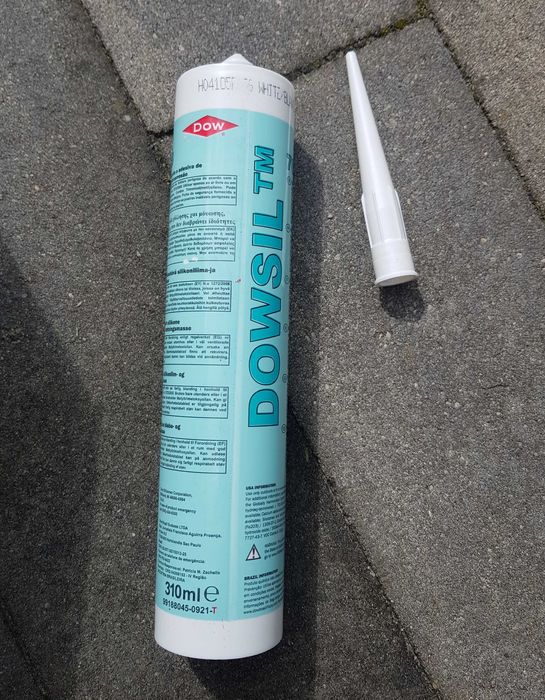 Dowsil 7093 - 310ml Biały klej silikonowy