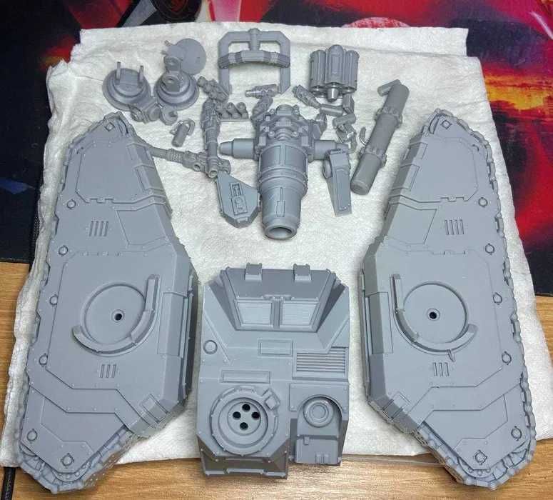 Proxy 3D druk SLA Arq Bombard