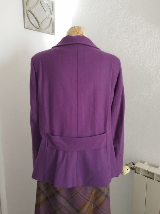 Conjunto Roxo (Saia e Casaco)