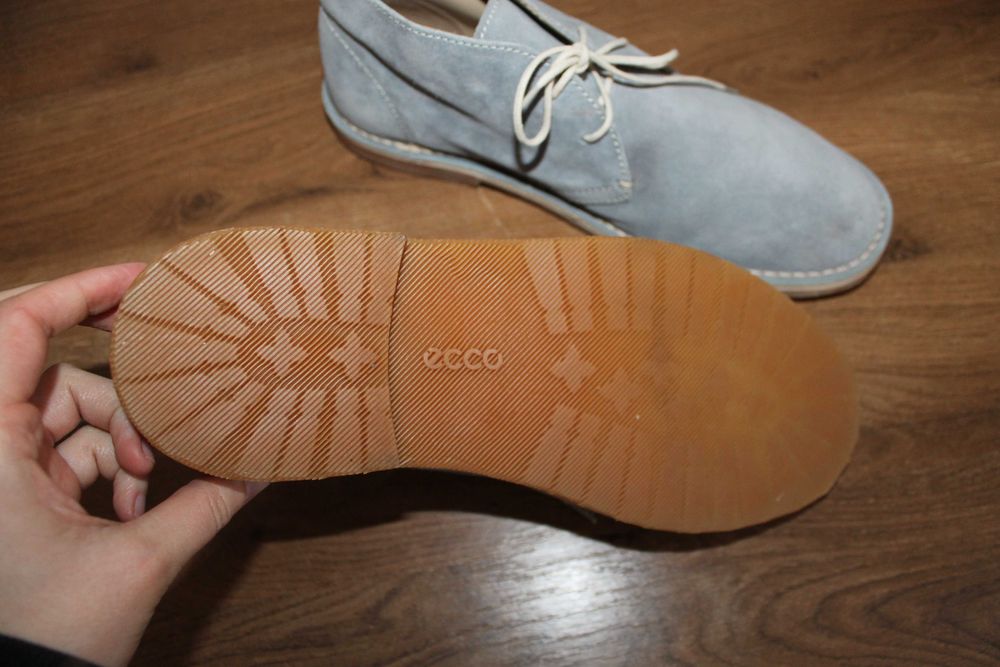 Замшеві черевики Ecco 39 розмір