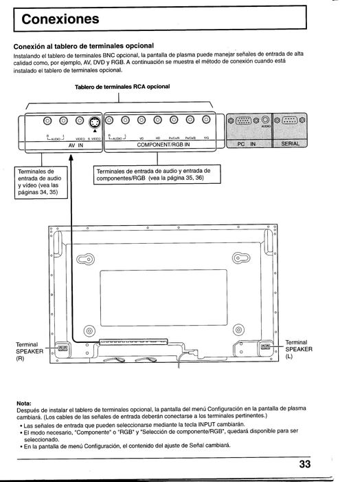 Monitor Plasma Panasonic