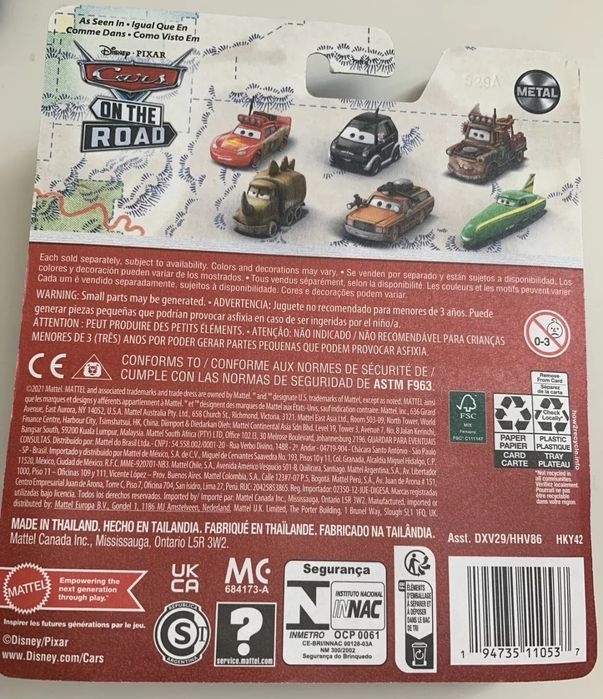 Jeremy Cars On The Road 1/55