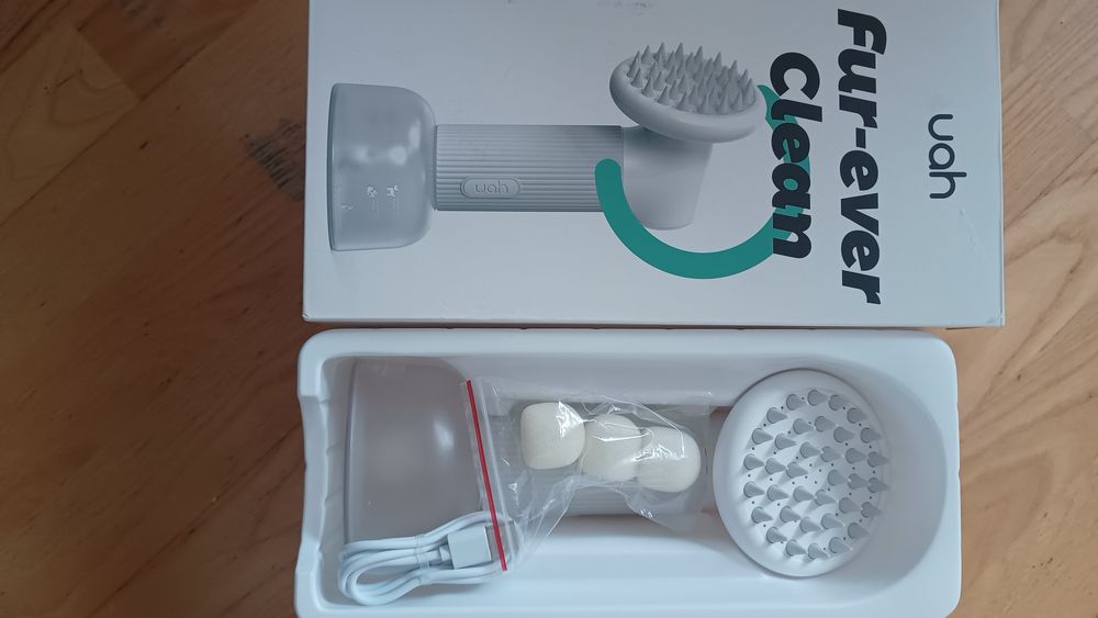 Uahpet Automatyczna Szczotka do Kąpieli dla Psów i Kotów