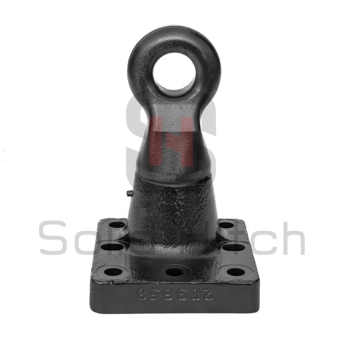 Ucho dyszla rolnicze 50mm, 145x145, obrotowe, piton fix, hitch,