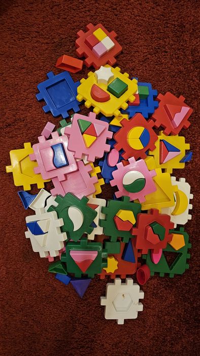 Пазли пластикові для дітей від 6 місяців- 2.5 років