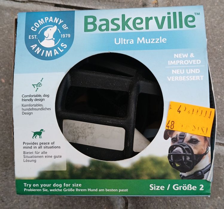 Kaganiec baskerville ultra muzzle rozmiar 2