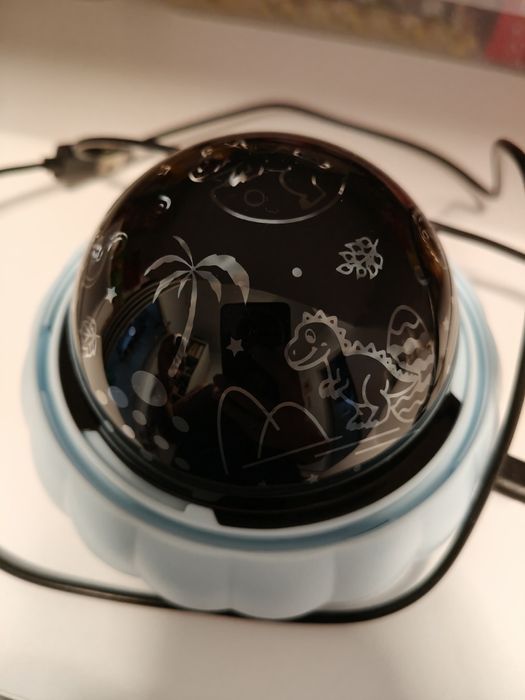 Lampki astronauta dinozaur królik