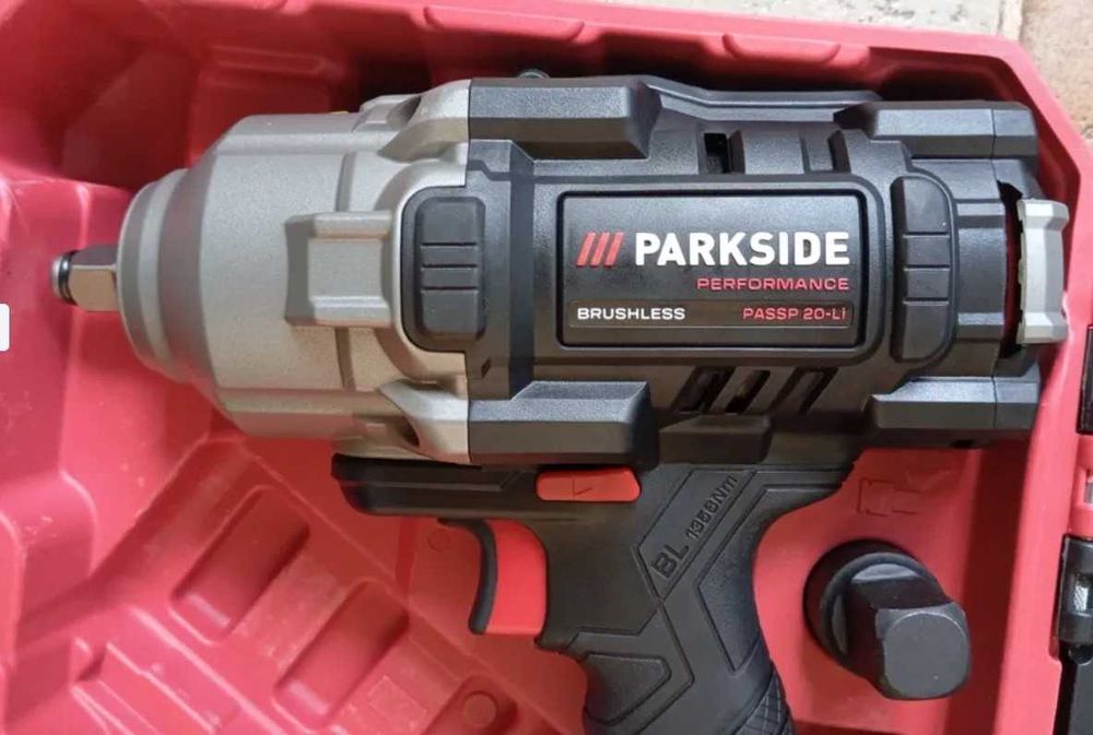 Maquina de Impacto Parkside Performance PASSP 20-Li C4 – Motor Brushless