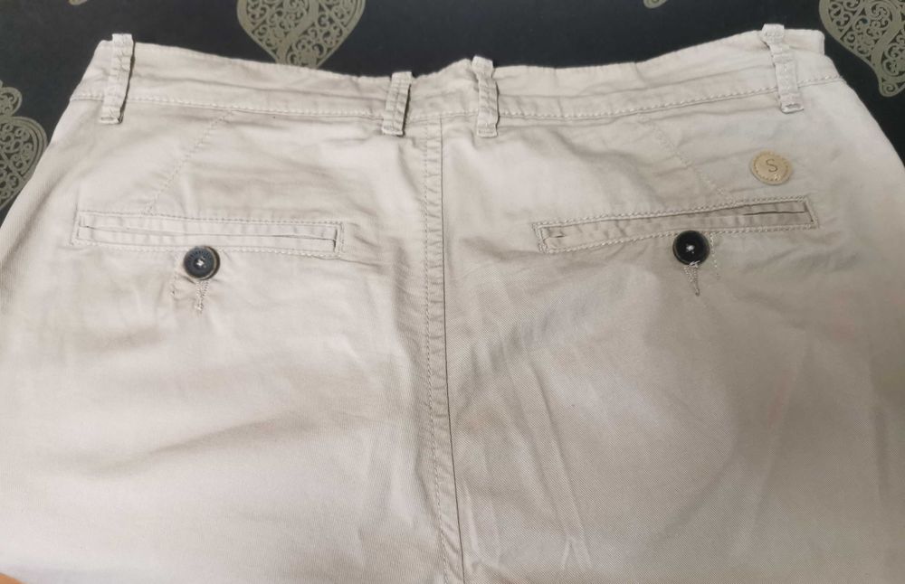 Calças de homem beje tecido leve e fresco marca SPRINGFIELD n°36