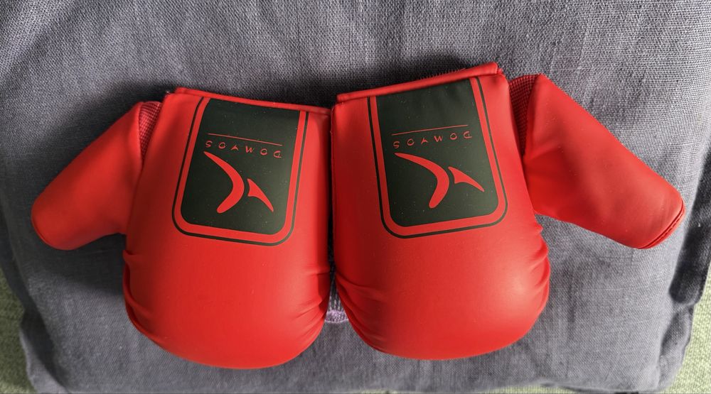 Decathlon Domyos rękawice do karate dla dzieci