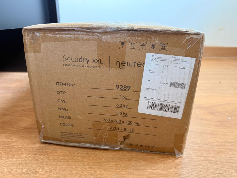 Secadora de Roupa Portátil SECADRY XXL | Nova Embalada