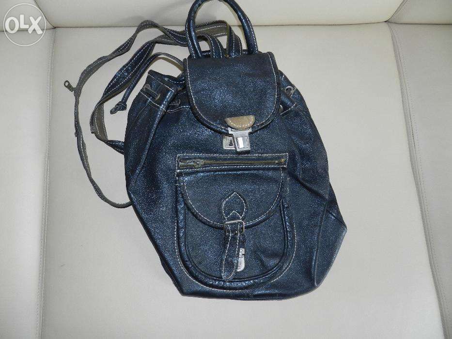 YEEPSPORT i skórzany plecak