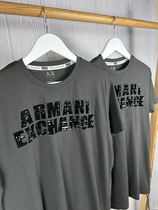 Armani Exchange Big Logo футболка з шикарним дизайном NEW!