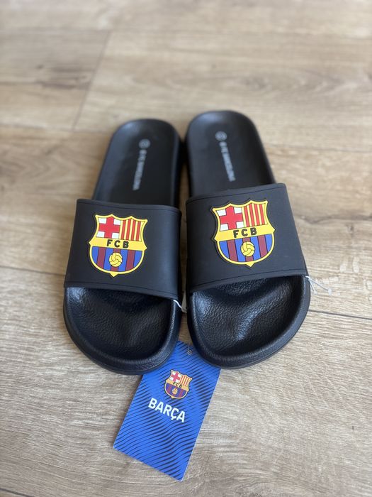 Nowe meskie klapki FC Barcelona 42