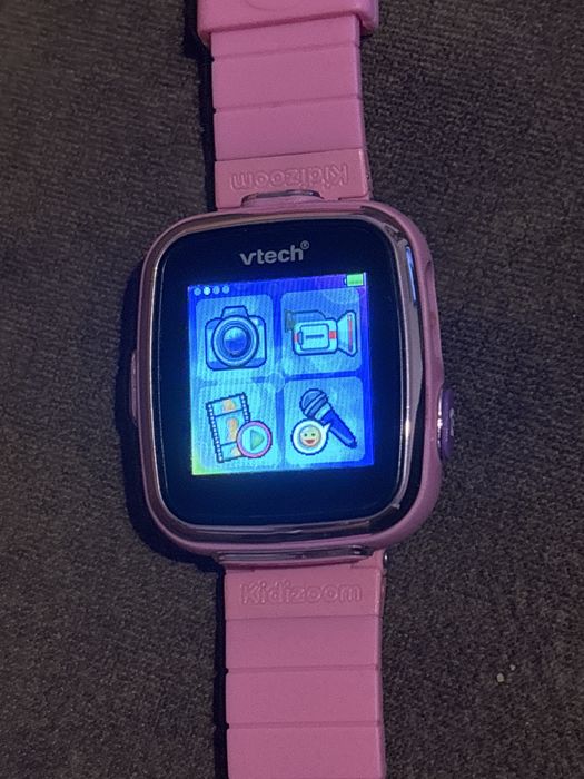 Relógio rosa Kidizoom da vtech