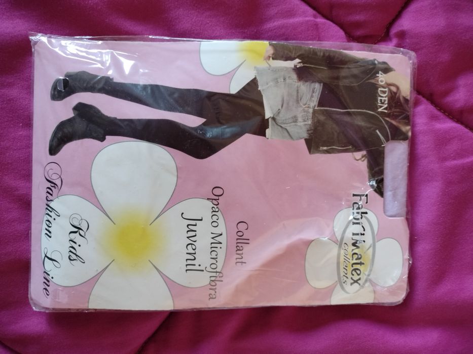 Collants opacos 8/10 anos + 31/34