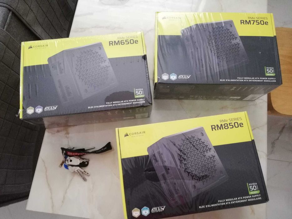 Nowe Zasilacze Corsair RM650E, RM750E, RM850E,