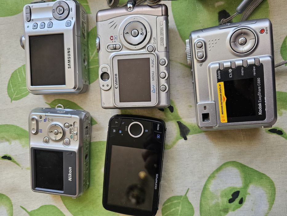 Фотоаппараты под ремон или на запчасти 8шт