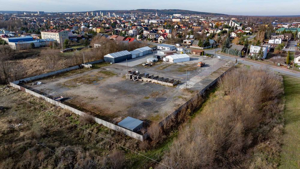 Działka Plac Teren Inwestycyjny Hurtownia Skład budowlany Węgla 1.1 Ha